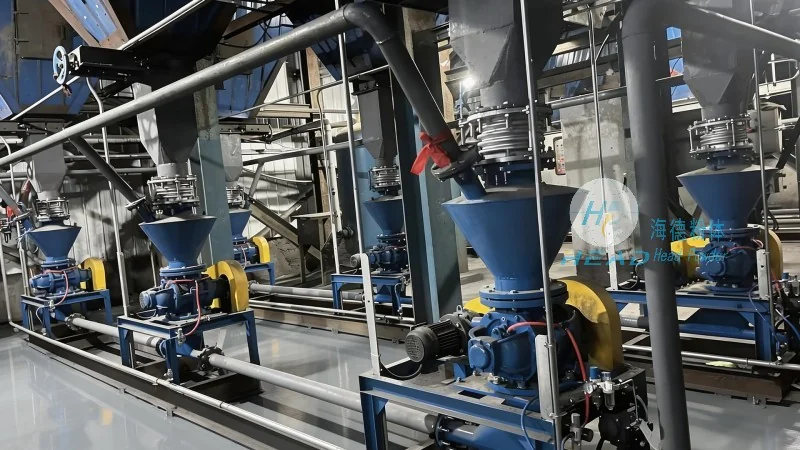 Studi Kasus Proyek Pengangkutan Pneumatik Fase Padat Kilang semen untuk Perusahaan Material Bangunan di Xiangyang, Hubei