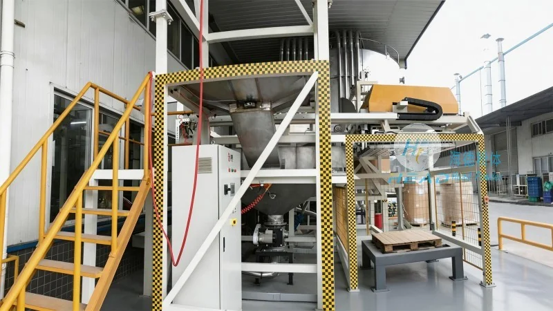 Pemindahan plastik pellet dengan tekanan positif menggunakan sistem pneumatik Pemindahan plastik pellet dengan tekanan positif menggunakan sistem pneumatik