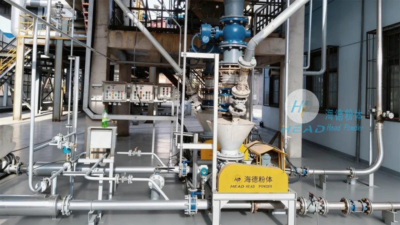 Kasus Studi Proyek Pengangkutan Pneumatik Campur Bahan Bata di Perusahaan Material Bangunan di Shenzhen, Guangdong