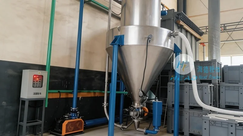 Studi Kasus Pengangkutan Pneumatik Fase Padat Serbuk Slag untuk Perusahaan Material Bangunan di Jiaozuo, Henan