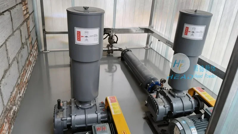 Kasus Proyek Pengangkutan Pneumatik Fase Padat Serbuk Nitrid Aluminium Perusahaan Material Baru Chongqing