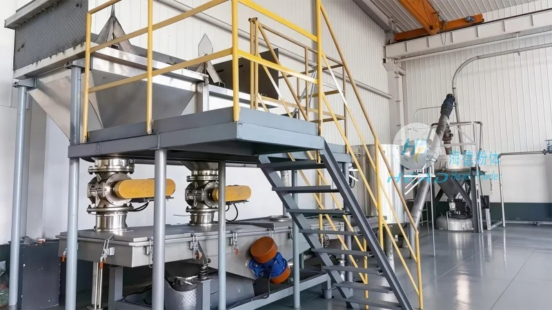 Pemindahan pneumatik campuran serbuk mineral metalurgi Pemindahan pneumatik campuran serbuk mineral metalurgi