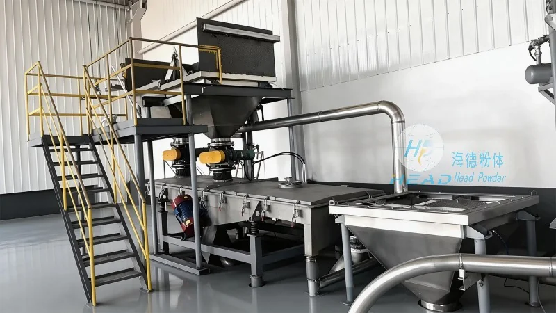 Studi Kasus Proyek Pengangkutan Pneumatik dengan Tekanan Positif untuk Serbuk Batu Mangan bagi Perusahaan Metalurgi di Luzhou, Guangxi