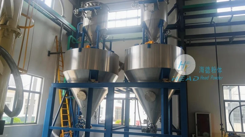 Pertimbangan Desain untuk Sistem Pengangkutan Berbasis Udara untuk Material Kathode Ternar