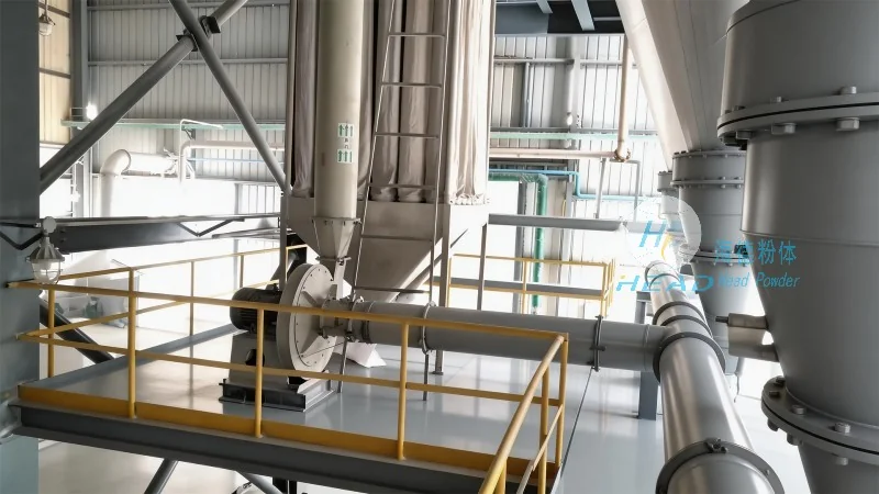 Studi Kasus Pengangkutan Pneumatik Fase Padat Kalsium Karbonat Berat untuk Perusahaan Baja di Linfen, Shanxi
