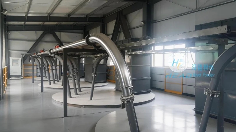 Kasus Studi Proyek Pengangkutan Pneumatik Campur Bahan Bata di Perusahaan Material Bangunan di Shenzhen, Guangdong
