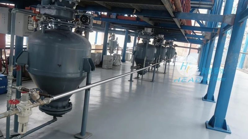 Studi Kasus Proyek Pengangkutan Pneumatik Fase Encer untuk Kalsium Karbonat Ringan di Perusahaan Material Bangunan di Anqing, Anhui