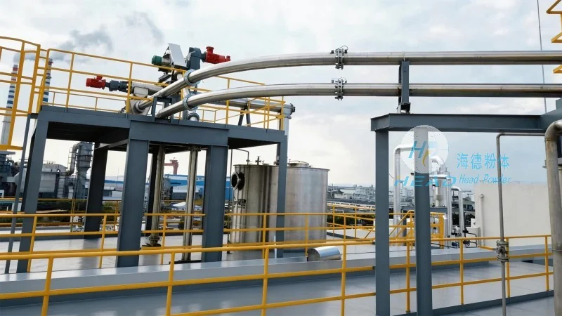 Studi Kasus Proyek Pengangkutan Pneumatik dengan Tekanan Positif untuk Partikel Ceramsit di Perusahaan Material Bangunan di Urumqi, Xinjiang