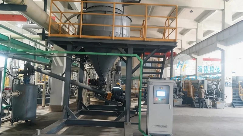 Studi Kasus Pengangkutan Pneumatik Fase Padat Titandioksida untuk Perusahaan Material Baru di Zhuhai, Guangdong