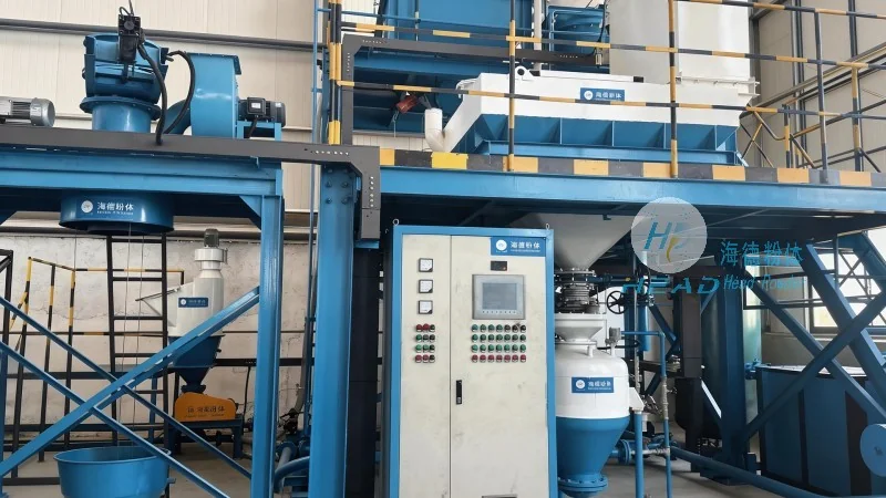 Studi Kasus Pengiriman Gas Pneumatik dengan Tekanan Positif untuk Serbuk Garam Basa dalam Perusahaan Kimia di Tianjin