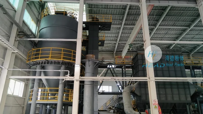 Serbuk Gypsum yang Dicampur dengan Pengangkutan Pneumatik