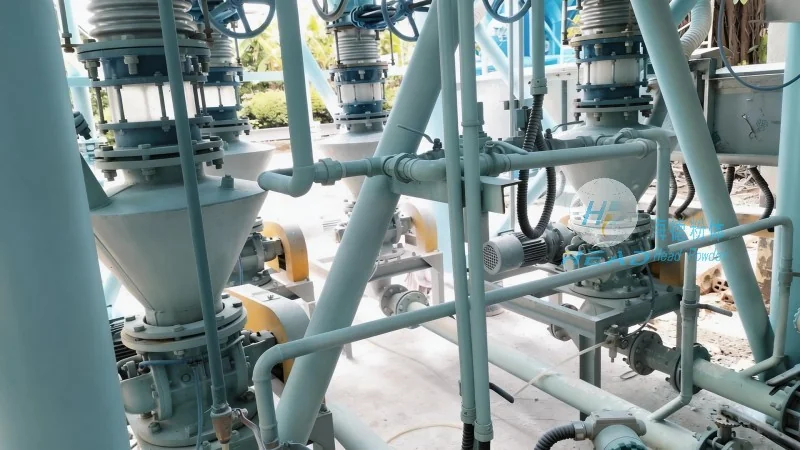 Studi Kasus Proyek Pengangkutan Pneumatik Campuran untuk Serbuk Konsentrat Tembaga di Perusahaan Metalurgi di Nanchang, Jiangxi