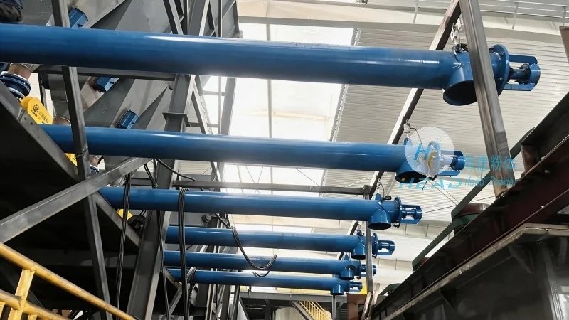 Studi Kasus Proyek Pengangkutan Pneumatik Hibrida Serbuk Udara untuk Perusahaan Material Bangunan di Zhengzhou, Henan