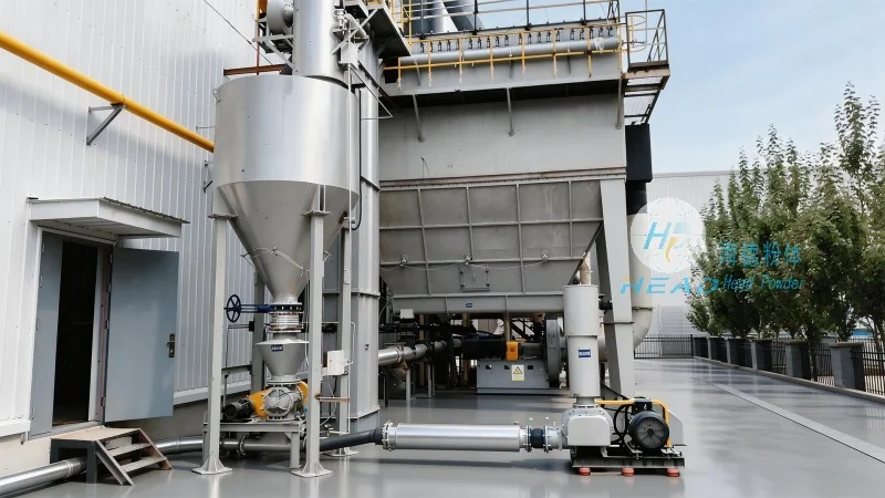 Studi Kasus Proyek Pengangkutan Pneumatik Berkontak Nitrogen Oksida Kobalt Litium untuk Perusahaan Baterai Litium di Chengdu, Sichuan
