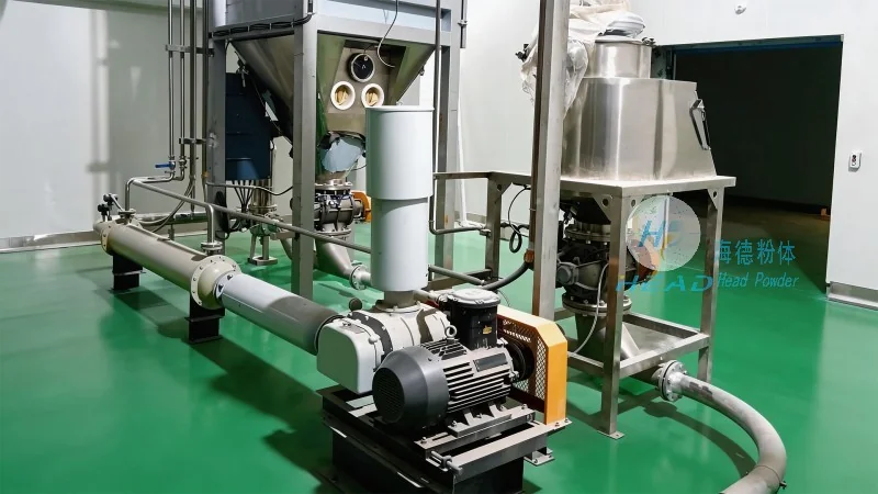 Kasus Proyek Pengangkutan Pneumatik Fase Padat dari Pellet Polietilena untuk Perusahaan Petrokimia di Tianjin