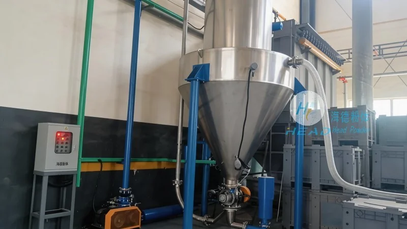 Studi Kasus Proyek Pengangkutan Pneumatik Fase Padat untuk Serbuk Limbah Tungku Besi di Perusahaan Baja di Anyang, Henan
