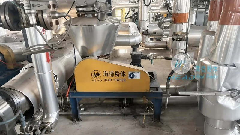 Studi Kasus Pengangkutan Pneumatik Fase Padat Koin Kaca untuk Perusahaan Material Baru di Xiangtan, Hunan