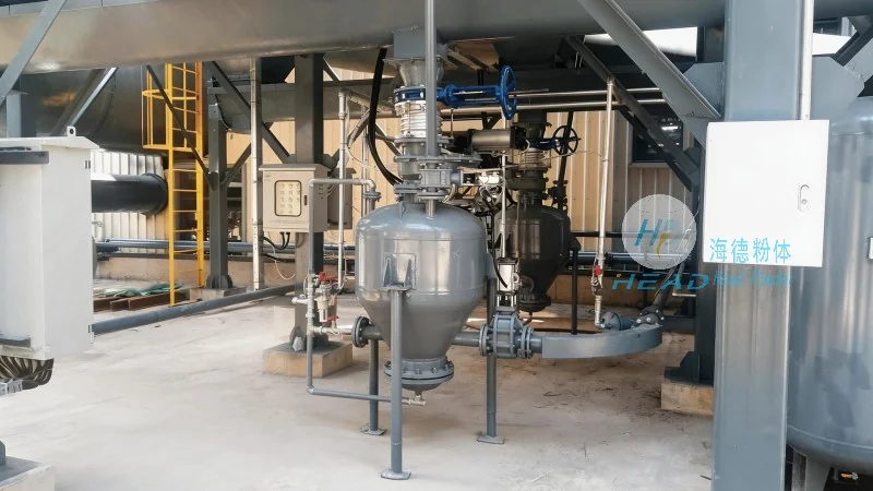 Kasus Proyek Pengangkutan Pneumatik Berupa Fase Encer dari Potongan Plastik untuk Perusahaan Plastik di Tianjin