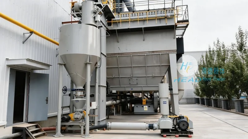 Kasus Studi Proyek Pengangkutan Pneumatik dengan Tekanan Positif untuk Debu Tungku Besi di Perusahaan Baja di Anshan, Liaoning